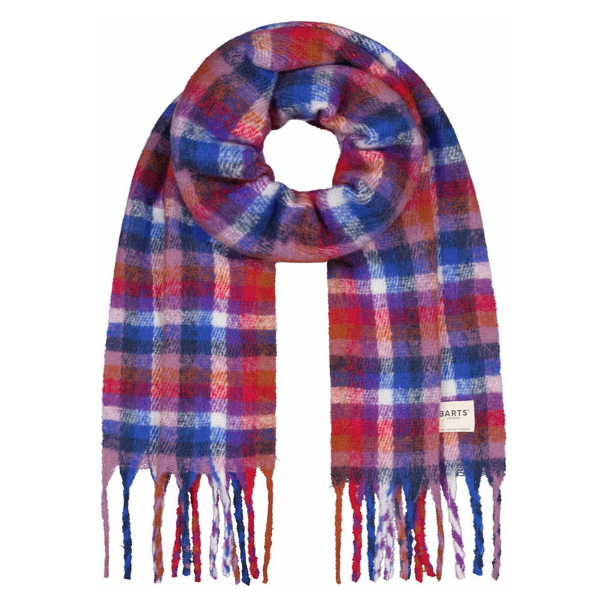 Plaity Scarf BARTS 6313_05 Scarves One Size / Red