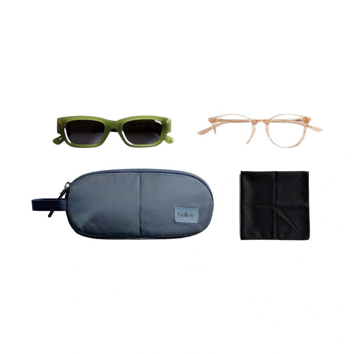 Laneway Sunglasses Pocket Bellroy EOAB-BLS-238 Sunglasses Accessories One Size / Bluesteel