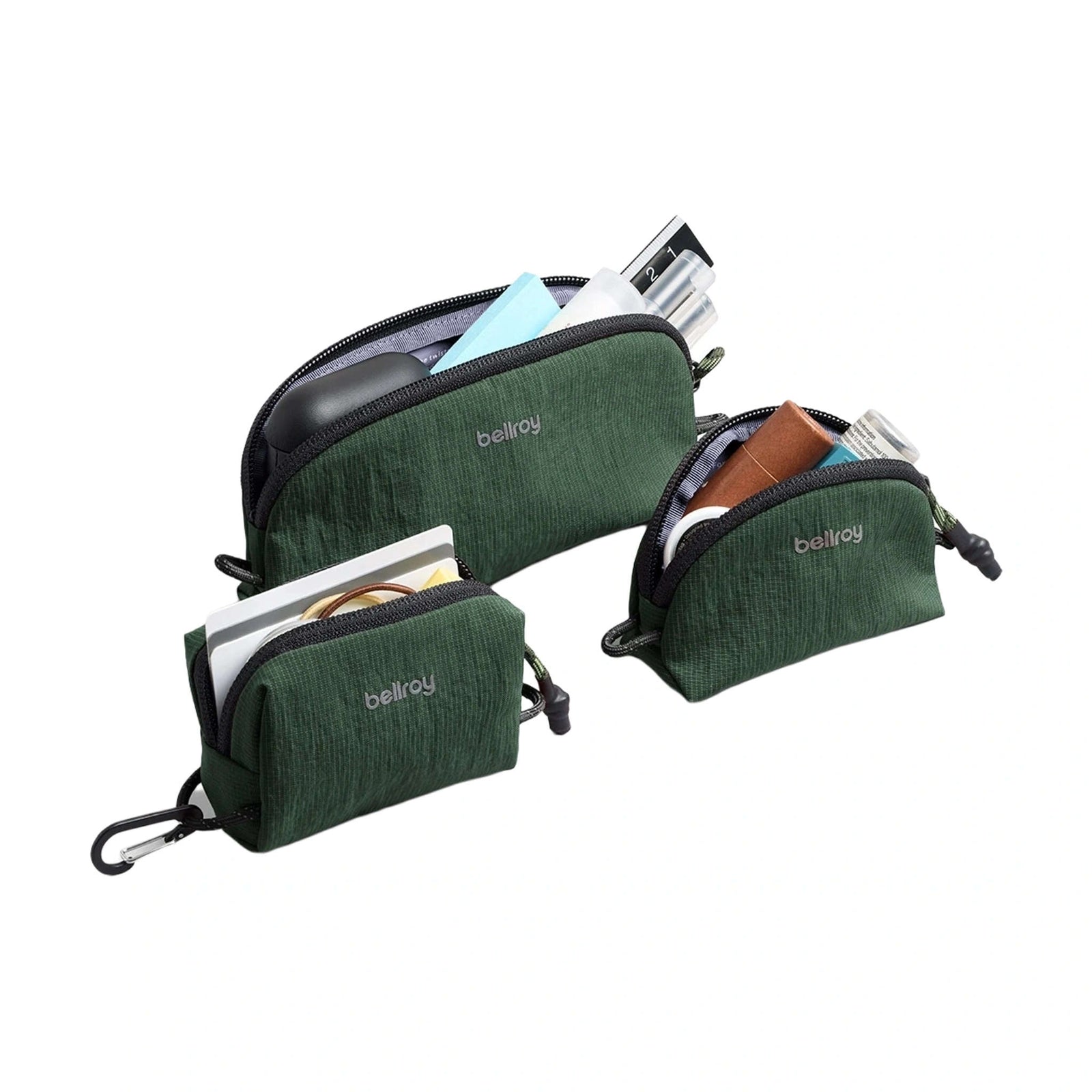 Lite Pocket Trio Bellroy ELPB-SPC-234 Packing Cubes One Size / Spruce