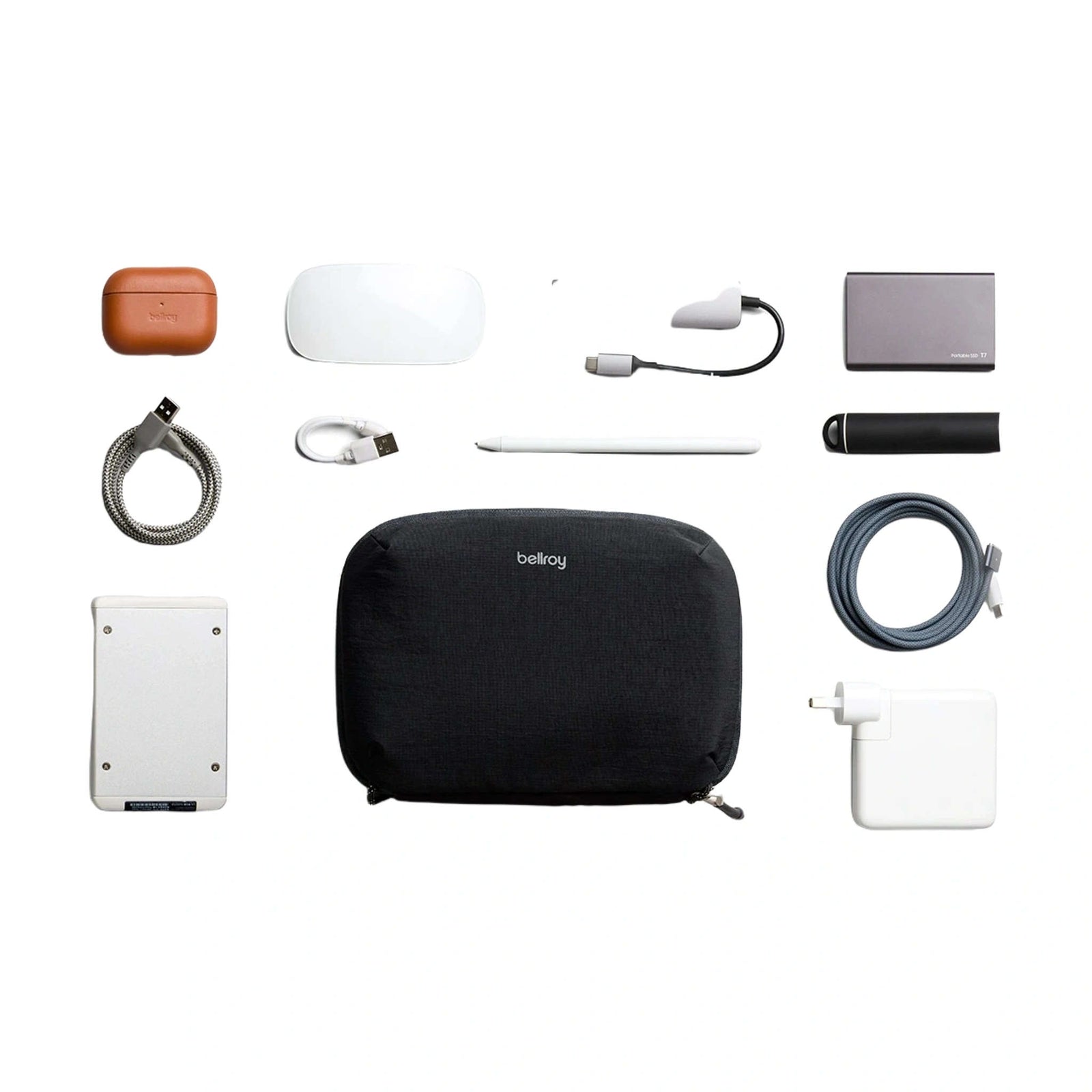 Lite Tech Kit Bellroy ELKA-BLK-234 Tech Pouches One Size / Black