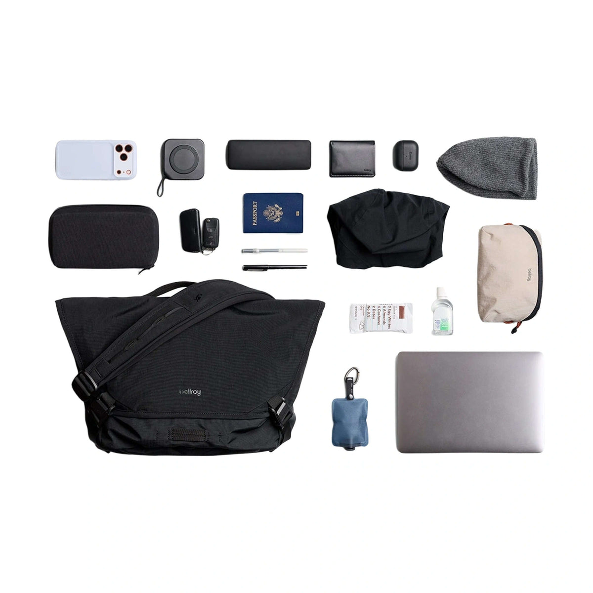 Venture Messenger 14" Bellroy BVYA-BLK-213 Messenger Bags 16L / Black