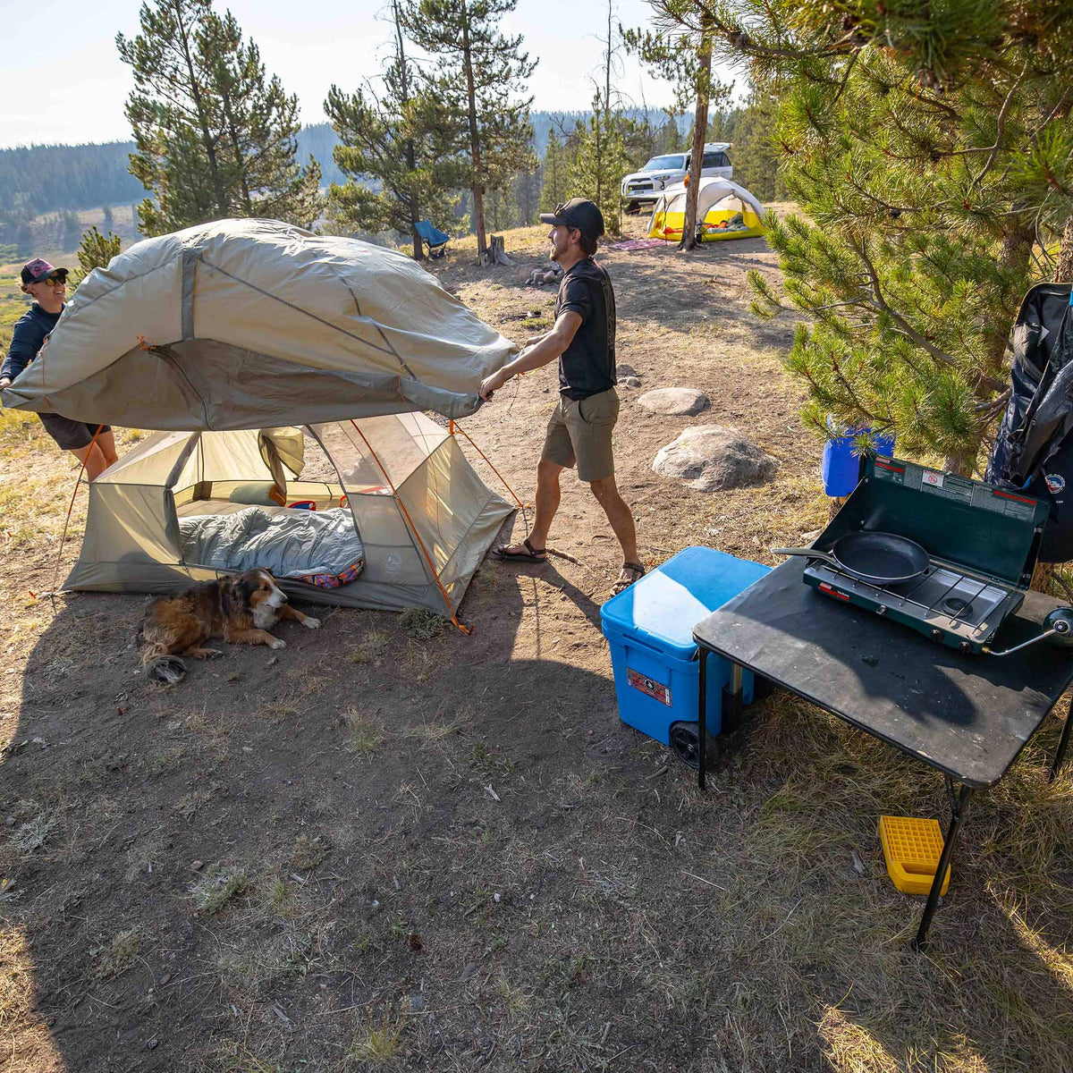 Blacktail 2 Big Agnes TBT2V26 Tents 2P / Vetiver
