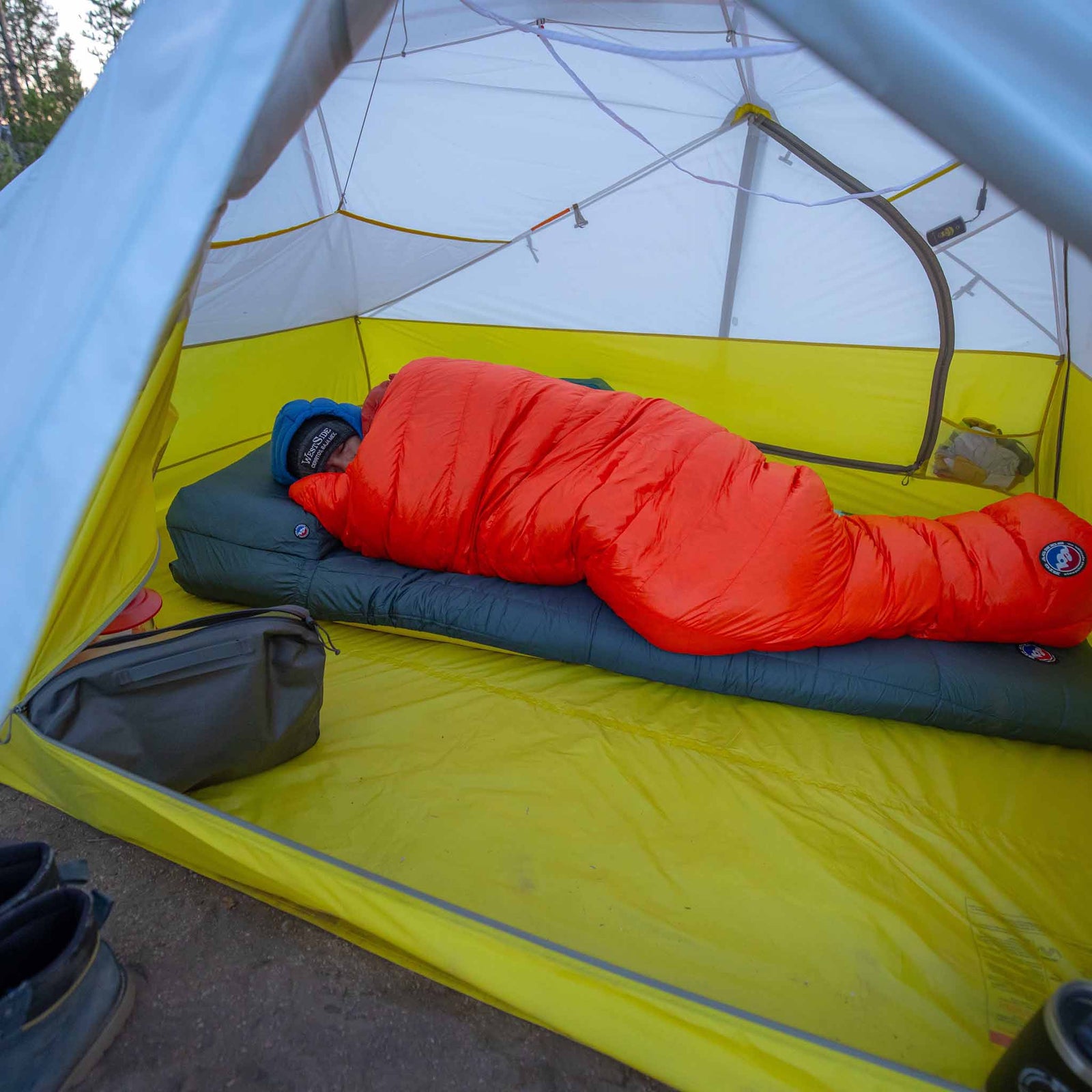 Salt Creek 3 Big Agnes TSC326 Tents 3P / Gray Violet/Warm Olive