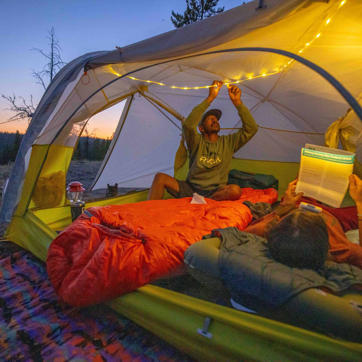 Salt Creek 3 Big Agnes TSC326 Tents 3P / Gray Violet/Warm Olive