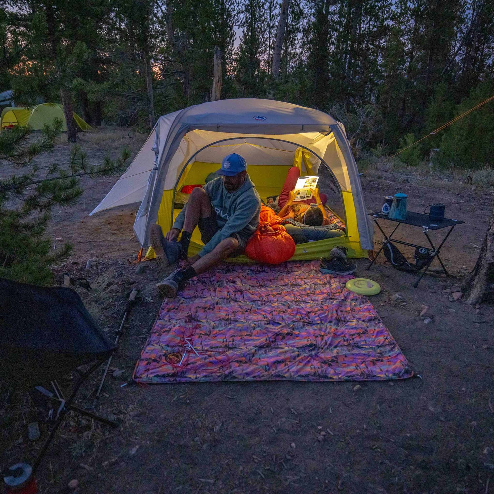 Salt Creek 3 Big Agnes TSC326 Tents 3P / Gray Violet/Warm Olive