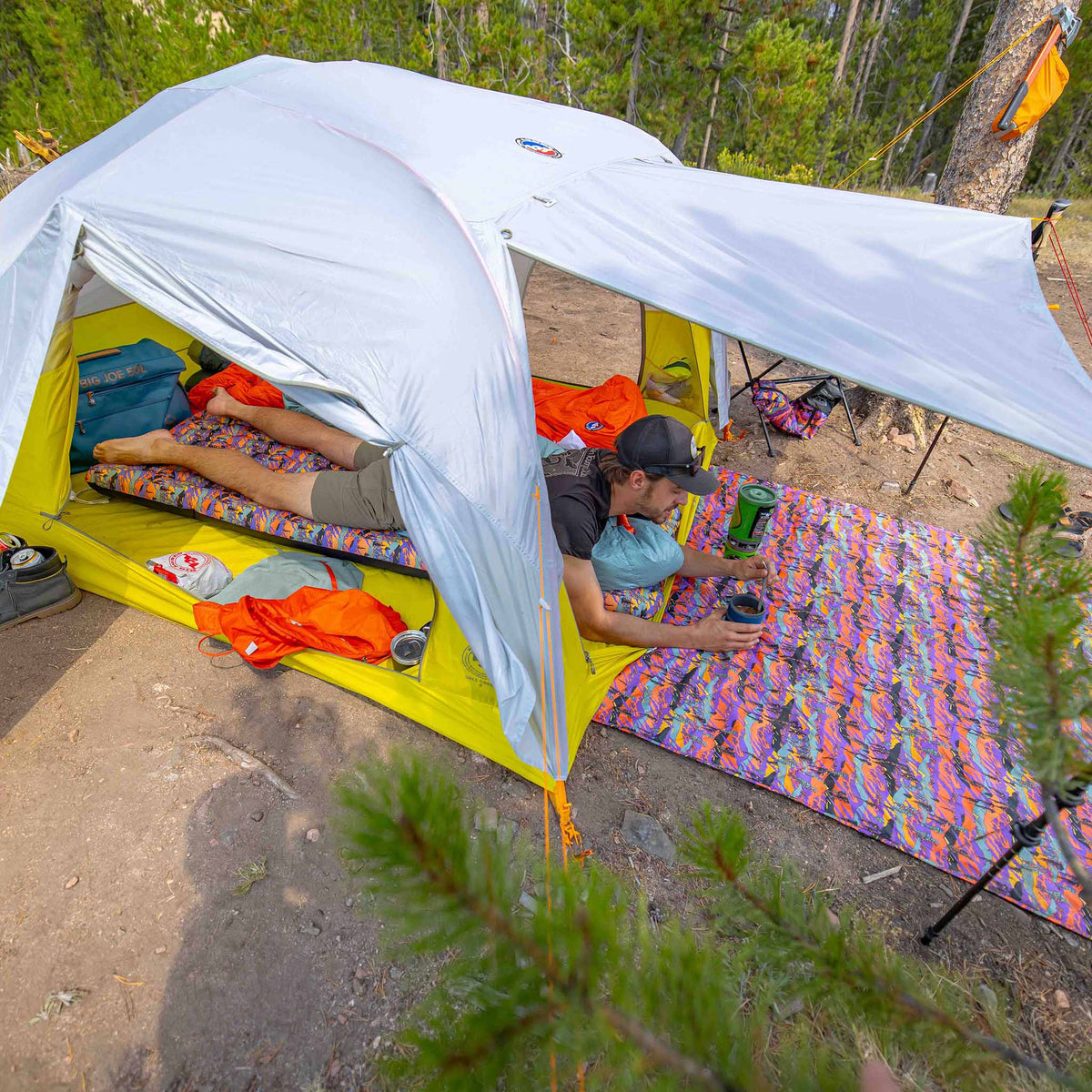 Salt Creek 3 Big Agnes TSC326 Tents 3P / Gray Violet/Warm Olive