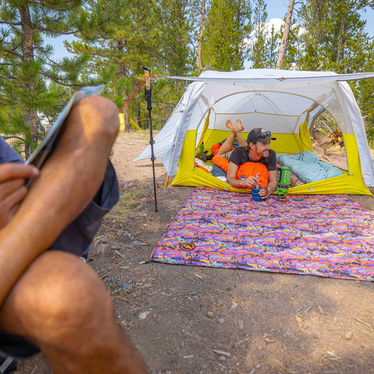 Salt Creek 3 Big Agnes TSC326 Tents 3P / Gray Violet/Warm Olive