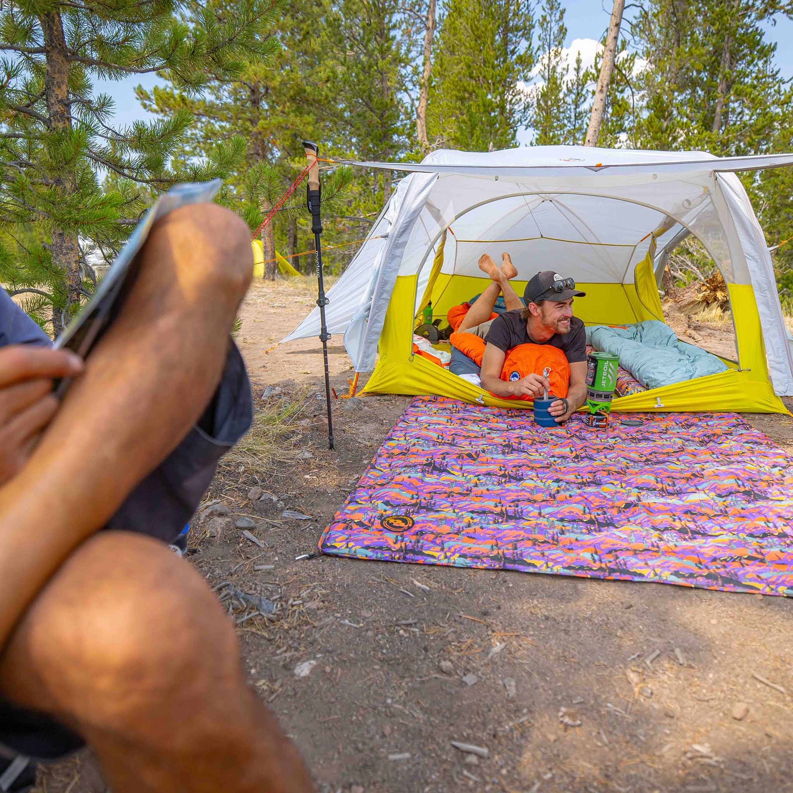 Salt Creek 3 Big Agnes TSC326 Tents 3P / Gray Violet/Warm Olive