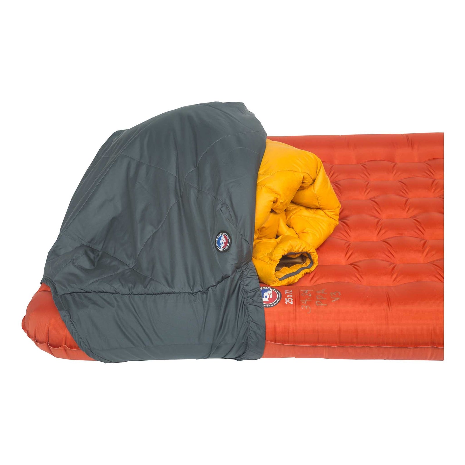 Sleeping Pad Pillow Barn Big Agnes ASPPB26 Camping Pillows One Size / Dark Slate