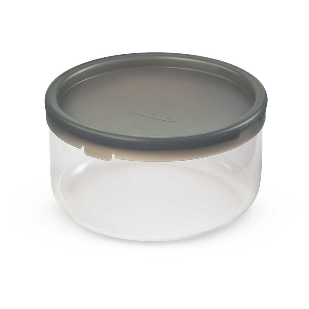 Glass Lunch Bowl Black+Blum GR-LB-L015 Food Containers 750ml / Slate