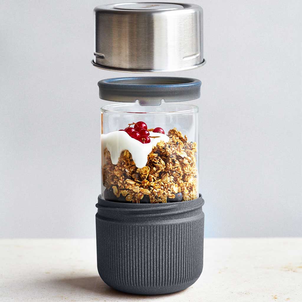 Glass Lunch Pot Black+Blum Food Containers
