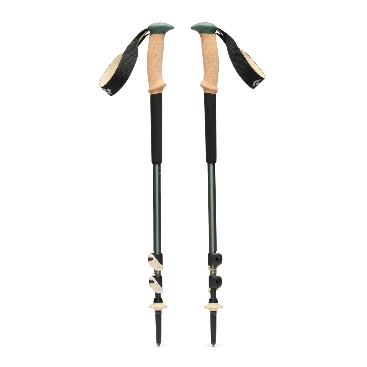 Trail Cork Trekking Poles Black Diamond BD1100653053ALL1 Trekking Poles 100-140 cm / Laurel Green
