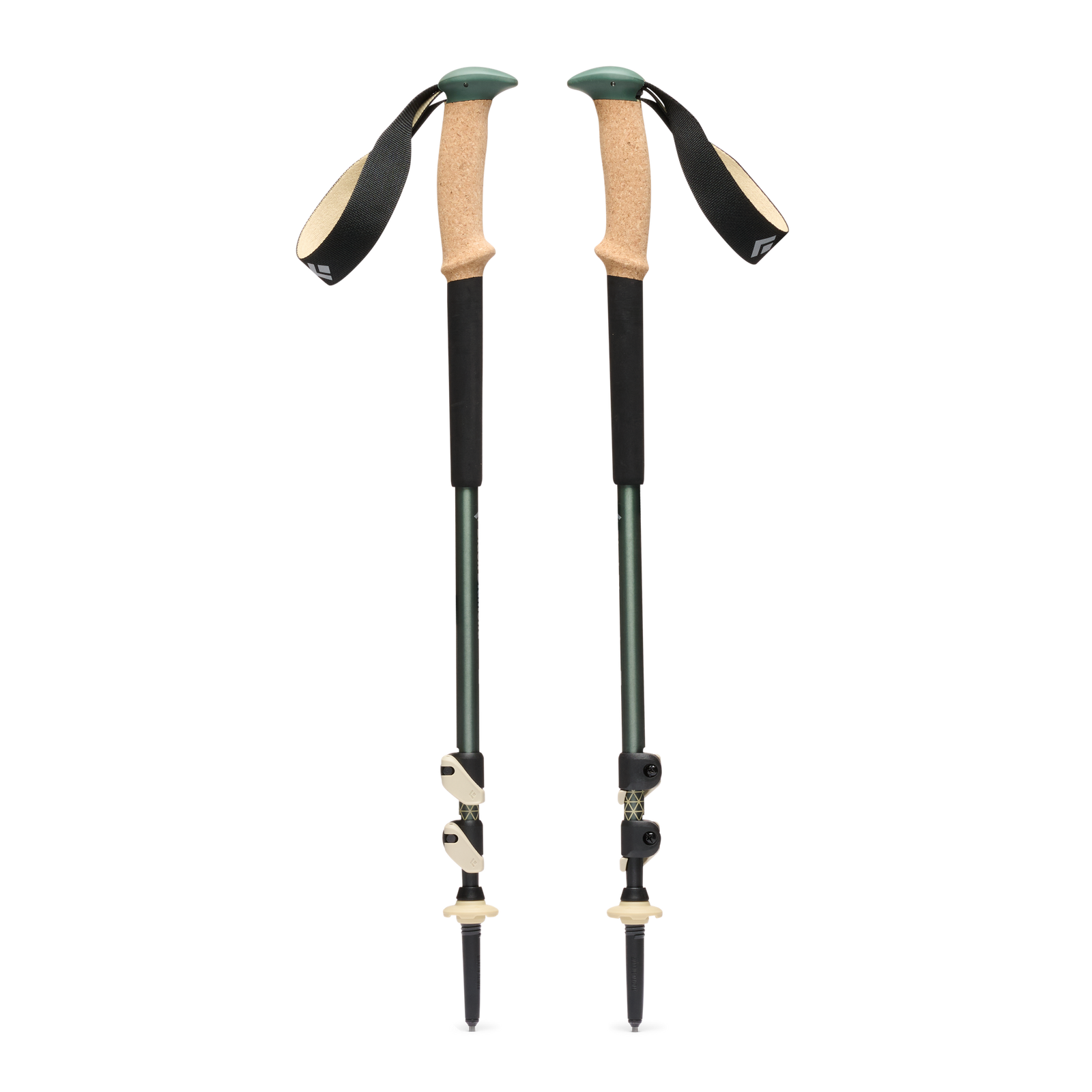 Trail Cork Trekking Poles Black Diamond BD1100653053ALL1 Trekking Poles 100-140 cm / Laurel Green