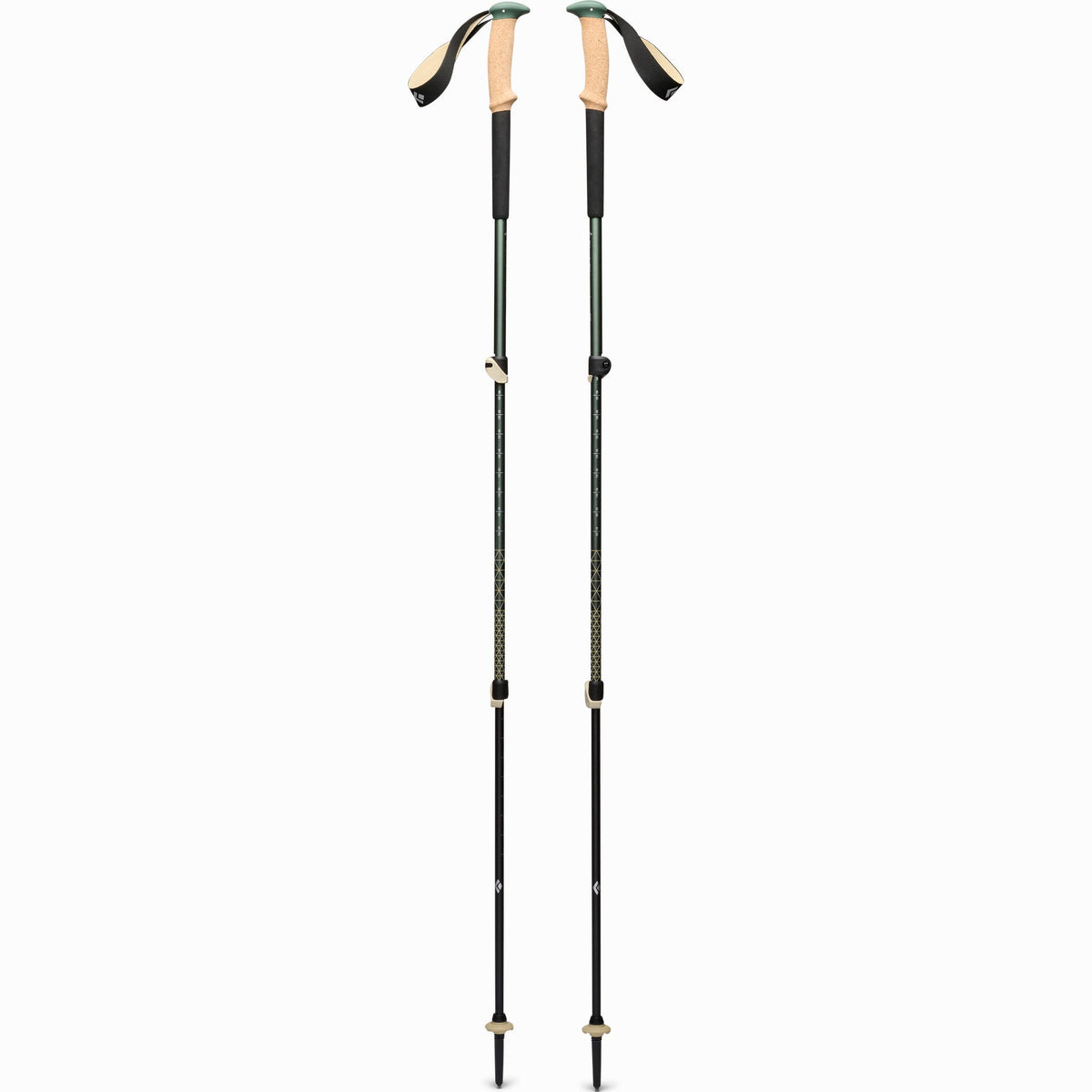 Trail Cork Trekking Poles Black Diamond BD1100653053ALL1 Trekking Poles 100-140 cm / Laurel Green