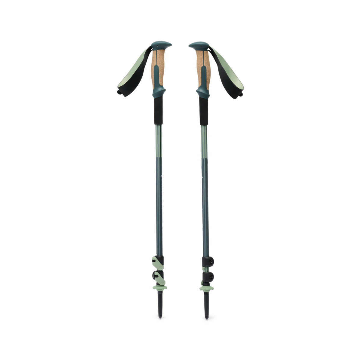 Trail Vista Shock Trek Poles Black Diamond BD1125613062ALL1 Trekking Poles 100-140 cm / Deep Woods