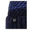 Akna Knitted Beanie & Fleece Band BUFF 136684.779 Beanies One Size / Night Blue