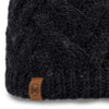 Caryn Knitted Beanie & Fleece Band BUFF 136743.901 Beanies One Size / Graphite