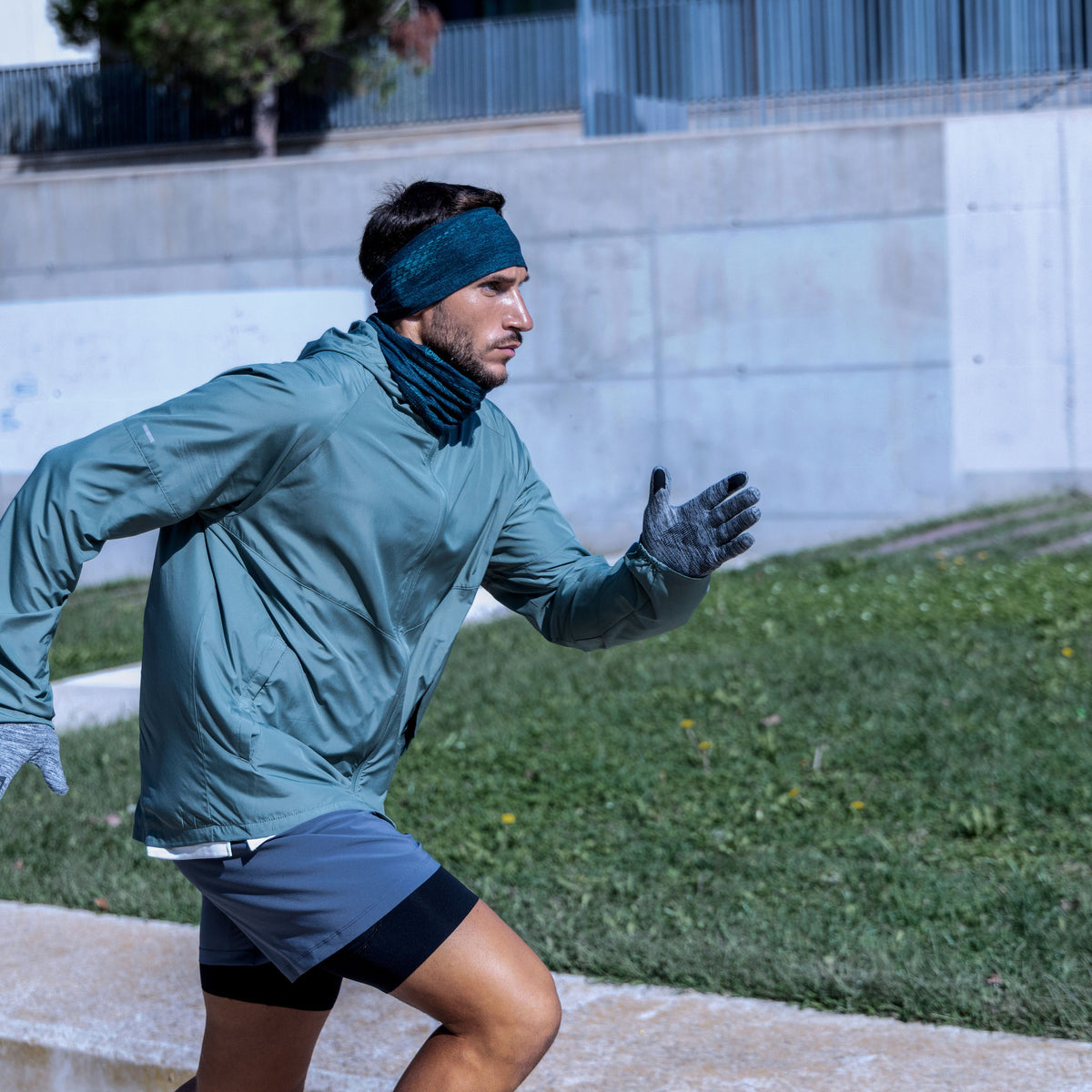 DryFlx® Headband BUFF 118098.706 Earmuffs One Size / Teal