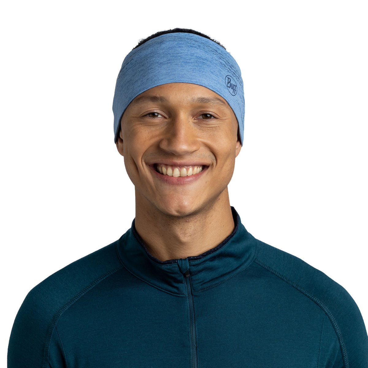 DryFlx® Headband BUFF 118098.725 Earmuffs One Size / Washed Blue