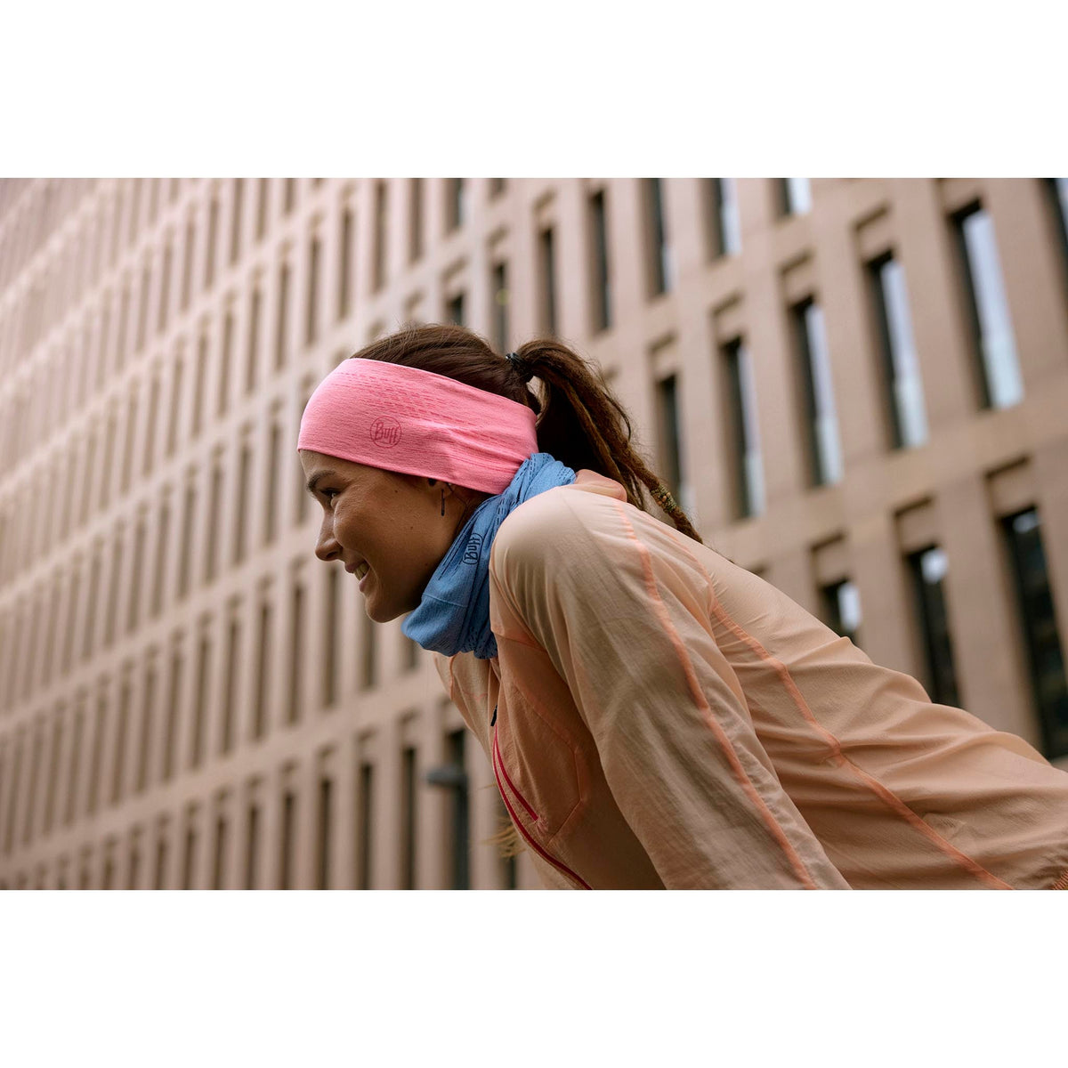 Dryflx® | Reflective Neckwear BUFF 118096.725 Neck Gaiters One Size / Washed Blue