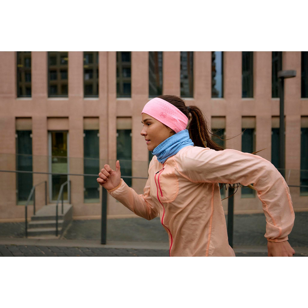 Dryflx® | Reflective Neckwear BUFF 118096.725 Neck Gaiters One Size / Washed Blue