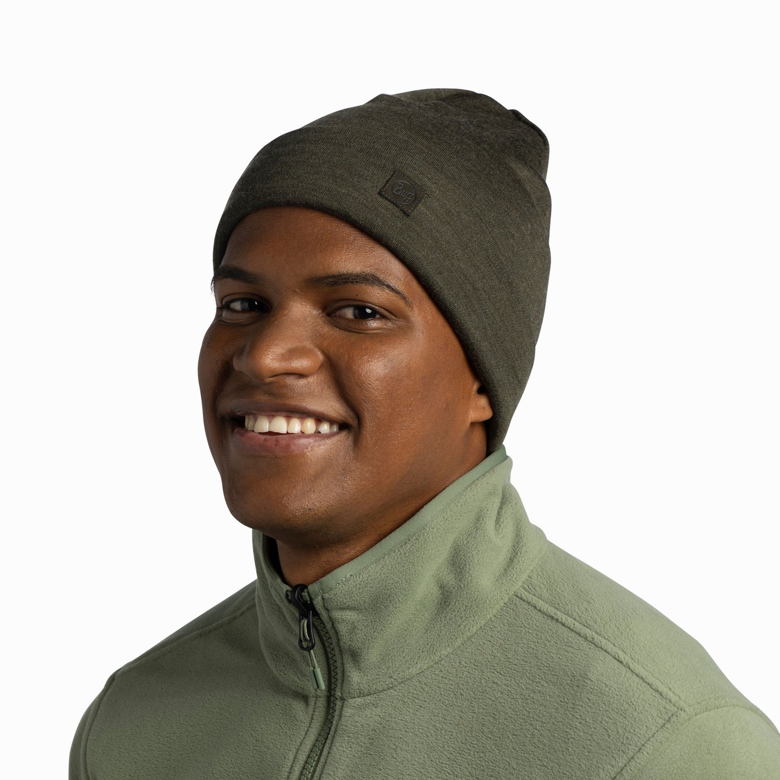 Merino Heavyweight Beanie BUFF 111170.843 Beanies One Size / Bark