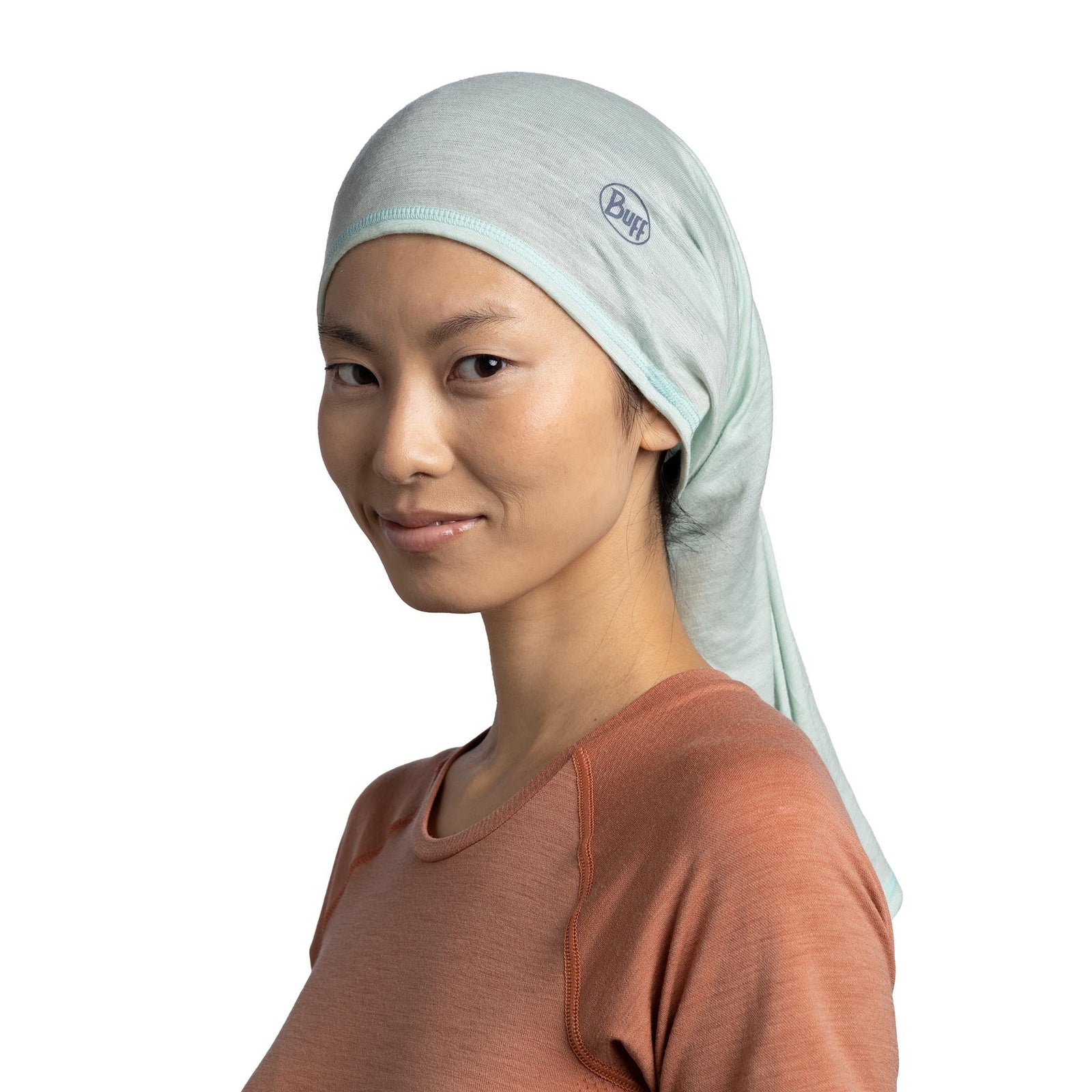 Merino Lightweight BUFF 113010.826 Neck Gaiters One Size / Seagrove Green