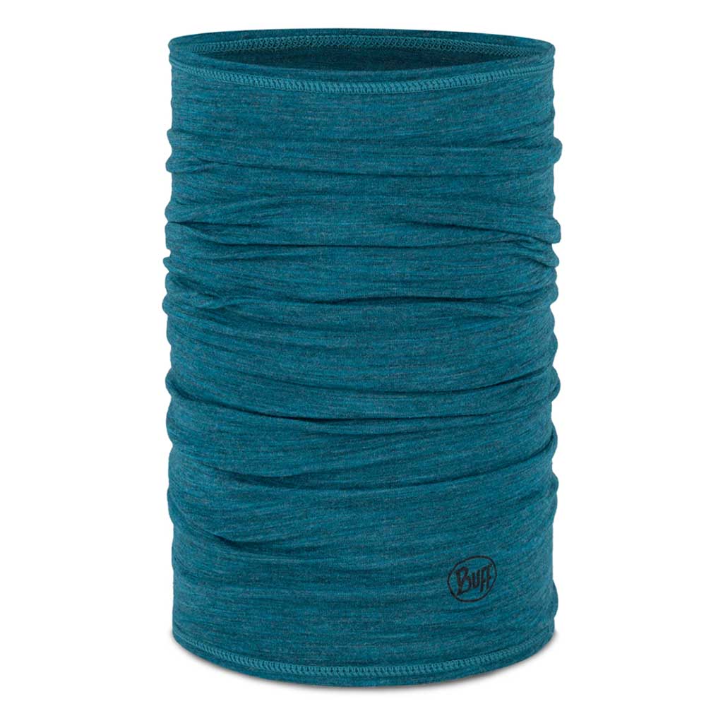 Merino Lightweight BUFF 113010.706 Neck Gaiters One Size / Teal