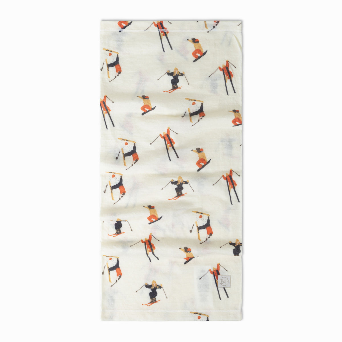 Merino Lightweight Prints BUFF 138852.014 Neck Gaiters One Size / Ecru