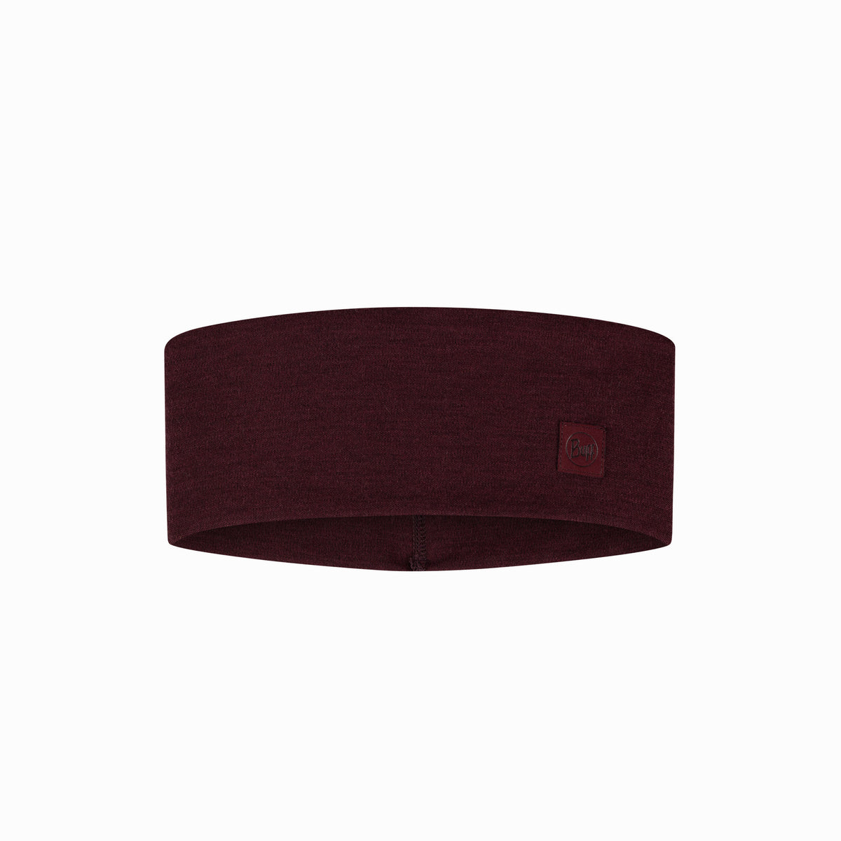 Merino Wide Headband BUFF 129441.653 Earmuffs One Size / Garnet