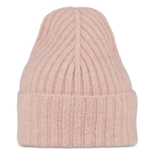 Nilah Knitted Beanie BUFF 132322.212 Beanies One Size / Peach Beige