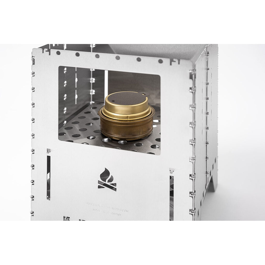 Bushbox XXL+ Grill Plate Bushcraft Essentials BCE-072 Firepit Accessories One Size / Stainless