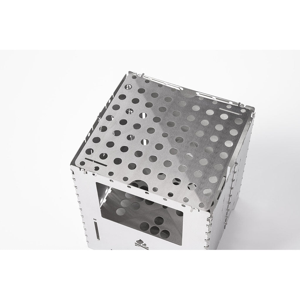 Bushbox XXL+ Grill Plate Bushcraft Essentials BCE-072 Firepit Accessories One Size / Stainless