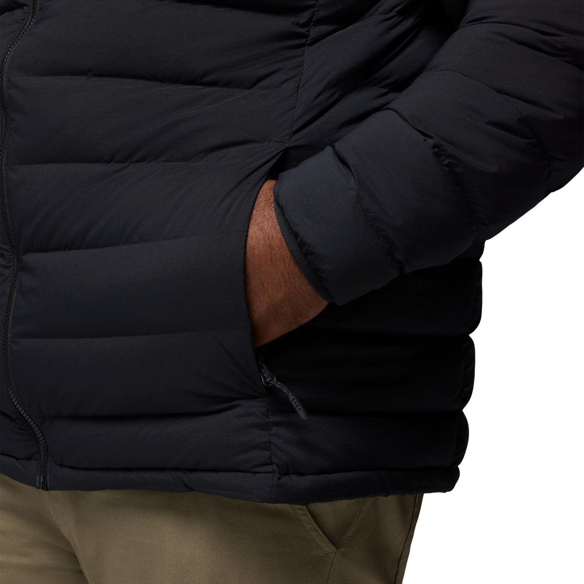 Drift Peak™ Stretch Down Hooded Jacket | Men's Columbia Men's Down Jackets