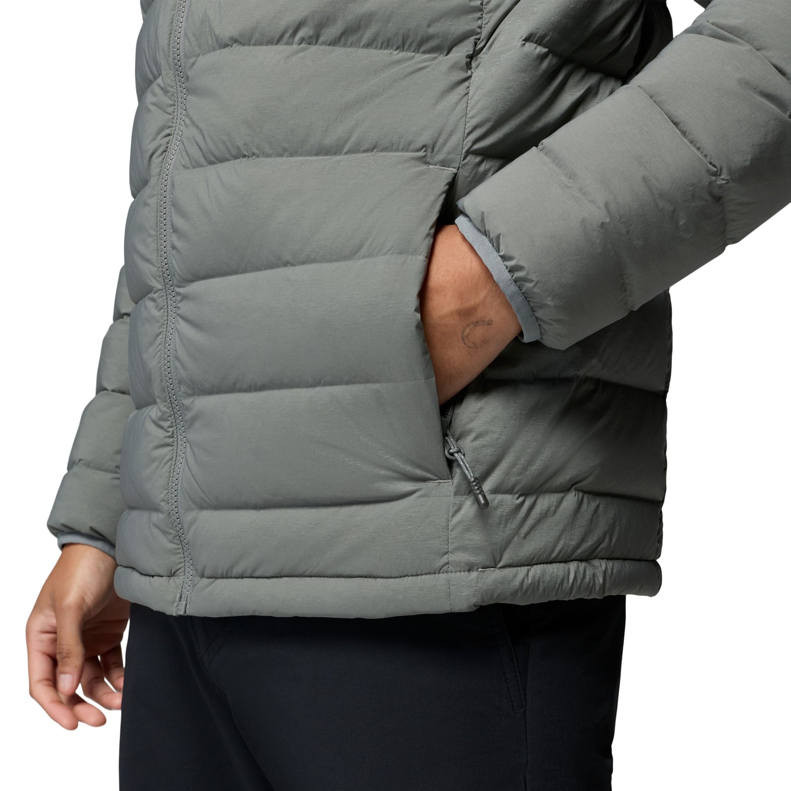 Drift Peak™ Stretch Down Hooded Jacket | Men's Columbia Men's Down Jackets