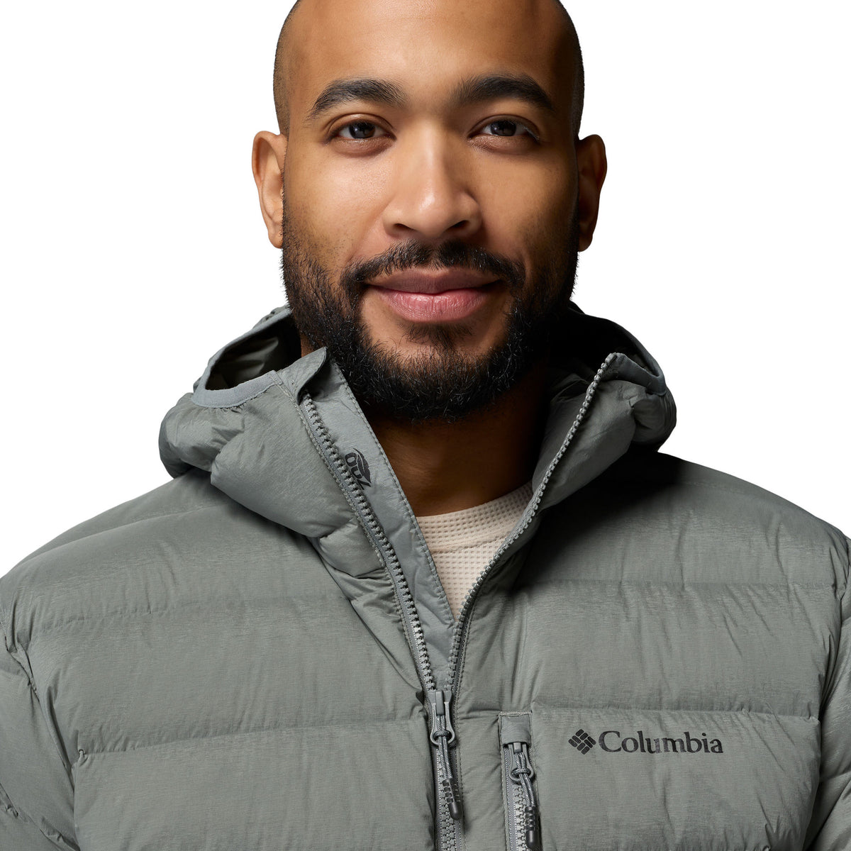 Drift Peak™ Stretch Down Hooded Jacket | Men's Columbia Men's Down Jackets
