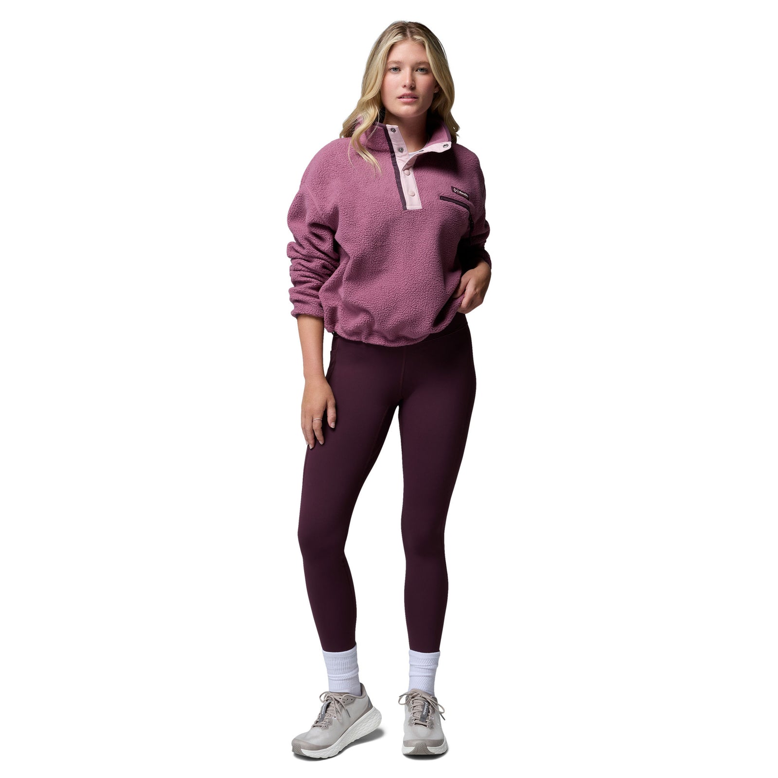 Helvetia™ II Cropped Half Snap Fleece | Women's Columbia Women's Hoodies