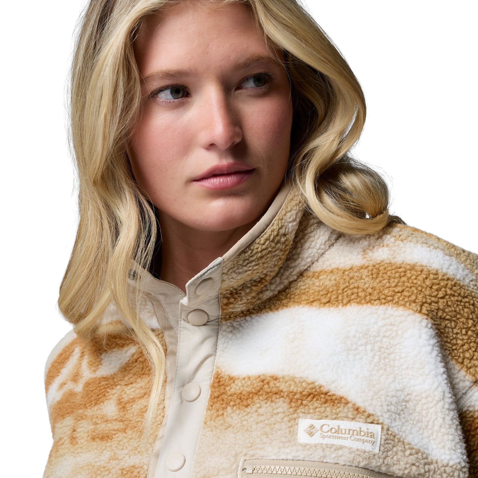 Helvetia™ II Printed Cropped Half Snap | Women's Columbia Women's Hoodies
