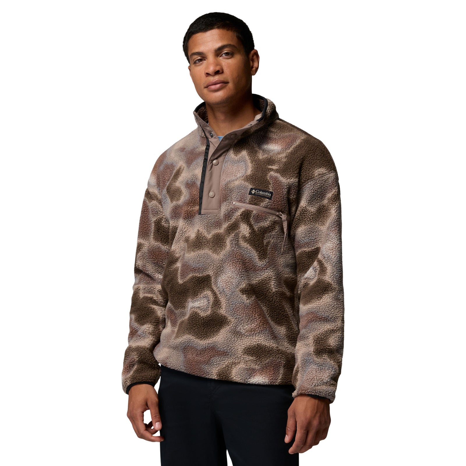 Helvetia™ II Printed Half Snap Fleece | Men's Columbia Men's Hoodies
