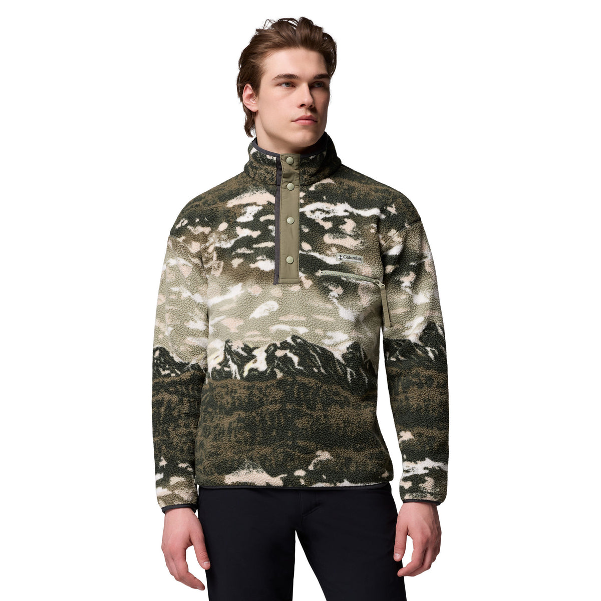 Helvetia™ II Printed Half Snap Fleece | Men's Columbia Men's Hoodies