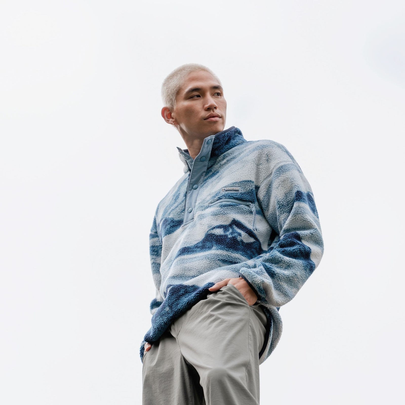 Helvetia™ II Printed Half Snap Fleece | Men's Columbia Men's Hoodies
