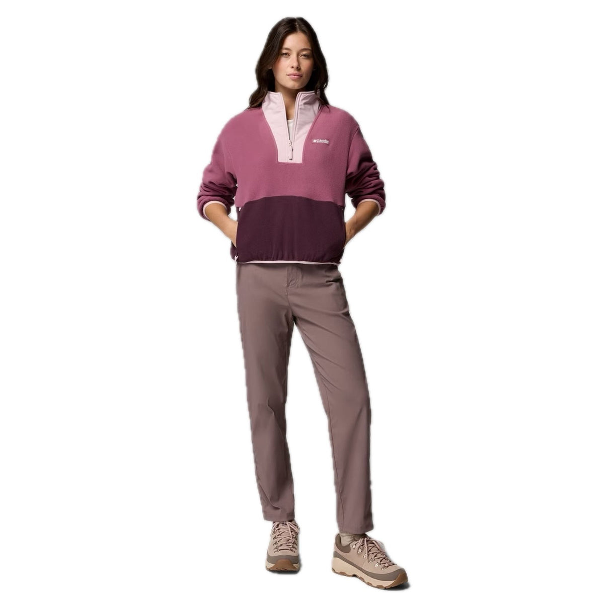 Sequoia Grove™ II Fleecejacke mit halbem Reißverschluss | Damen