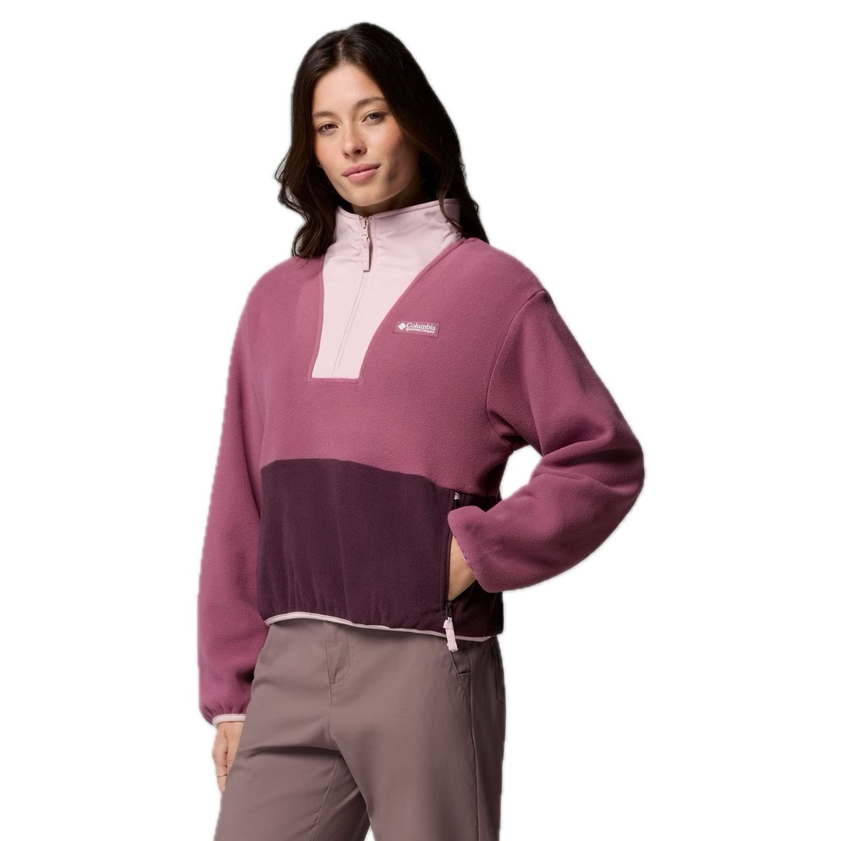 Sequoia Grove™ II Fleecejacke mit halbem Reißverschluss | Damen