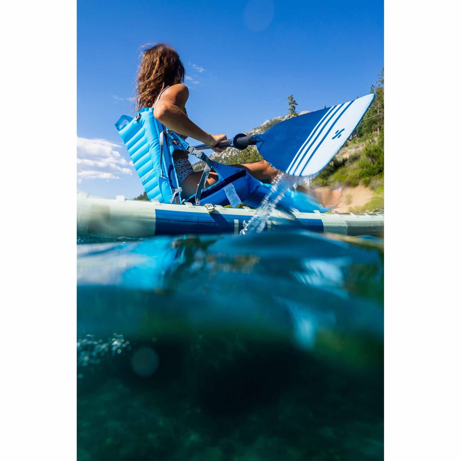 AirLounger Crazy Creek 1025L-022 Chairs One Size / Big Blue Sky