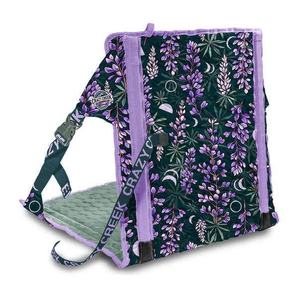 Hex 2.0 Original Chair | Rachel Pohl Limited Edition Crazy Creek 1024-RPML Chairs One Size / Mountain Lupine