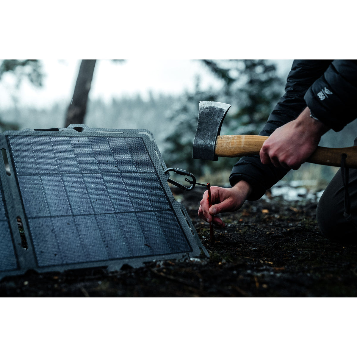Accessories Kit for 56W Spectre Solar Panel Dark Energy AKSSPF56 Solar Chargers One Size / Black