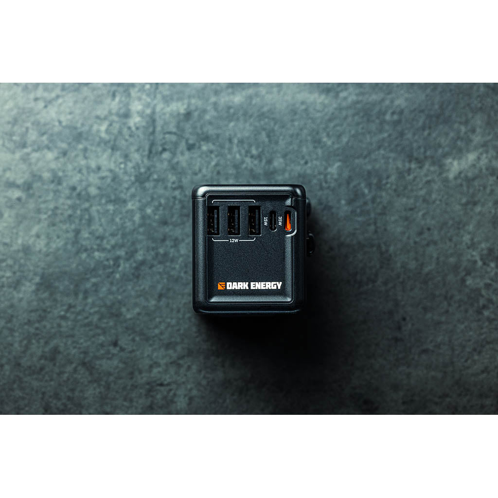 PD-Enabled 35W Int'l AC Adapter Dark Energy PD35WIAC Power Adapters One Size / Black
