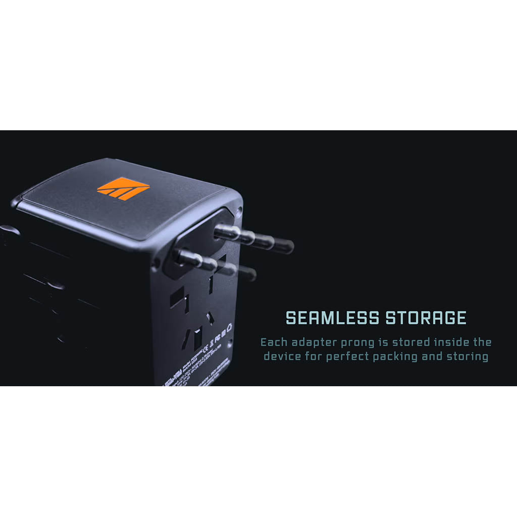 PD-Enabled 35W Int'l AC Adapter Dark Energy PD35WIAC Power Adapters One Size / Black