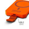 Poseidon Nano Wireless Charger Dark Energy PN30HVBR Power Banks One Size / Orange Hi-Vis