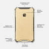 Poseidon Pro Indestructible Charger Dark Energy PSPRO10TNBK Power Banks One Size / Desert Tan